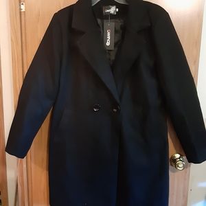 Owind pea type coat